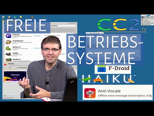 Android Restrictions, Haiku Beta 6 and ReactOS Field Test (CC2tv Episode 435)