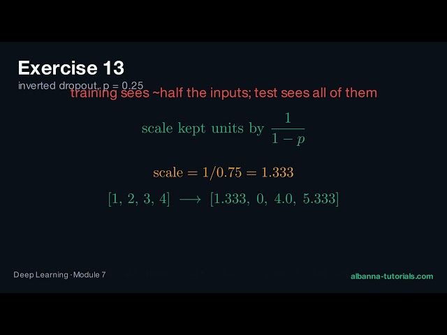 Dropout, stopping early, and inventing data | Deep Learning Module 7, Lesson 6