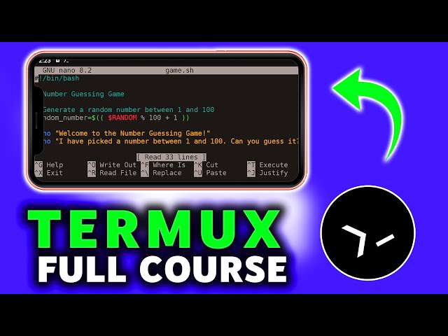 Learn Termux In One Video | Termux Full Course English(2024) ☑️