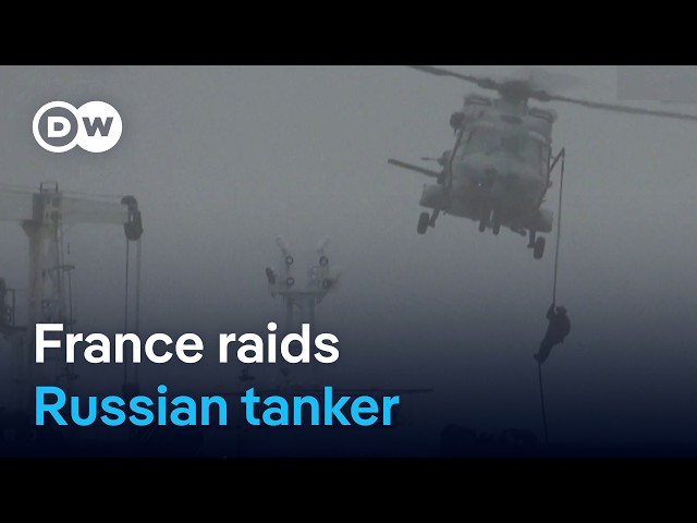 France seizes Russian tanker - Is NATO changing its approach? | DW News