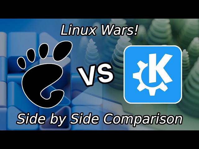 Linux Wars: GNOME vs KDE