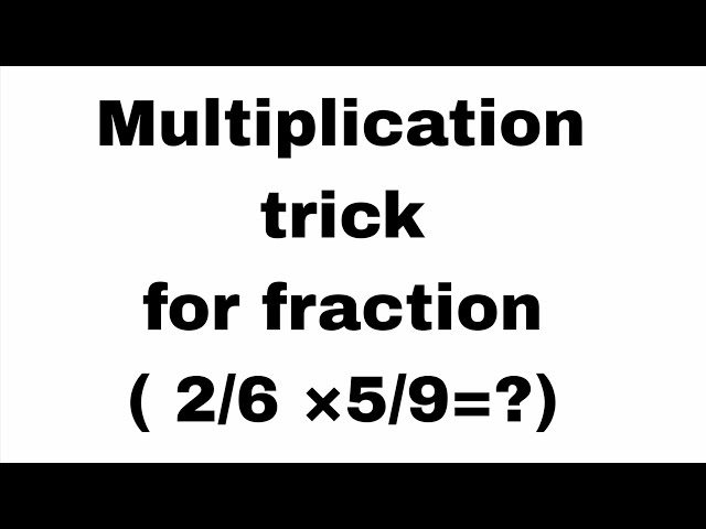 Multiplication trick for fraction #maths #tricks #mathematics #video #viral #studytips #mathstricks 