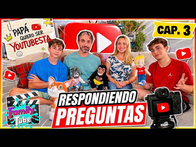 DAD I WANT TO BE A YOUTUBER Ep. 3 Your Questions