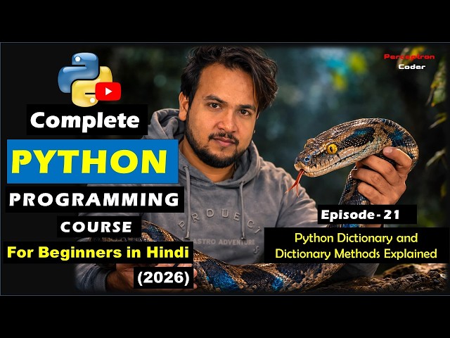 Python Dictionaries & Dictionary Methods Explained | Key-Value Pairs | Python Tutorial - Episode 21