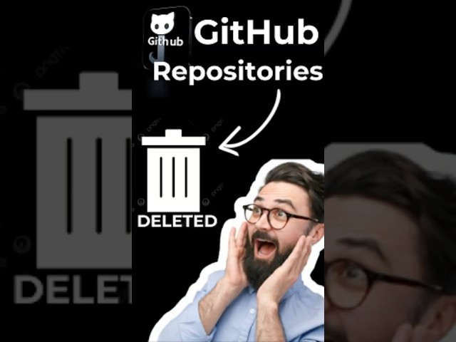 How to delete GitHub repositories? Here's how in 60 seconds! #coding #shorts