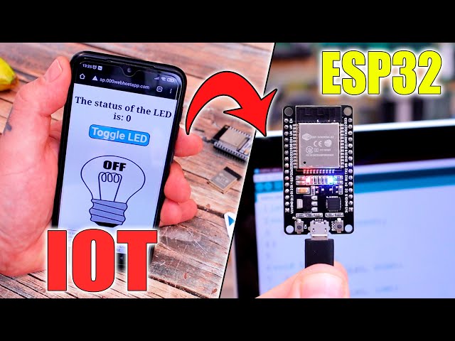 Control Anything With IOT Easy Internet of Things with ESP32 and Arduino