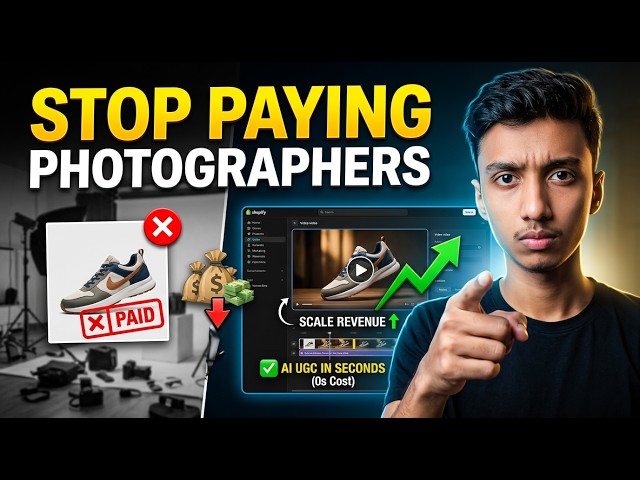 Why Your Shopify Ads Aren’t Converting (My AI UGC Ads + Image to Video AI Fix)