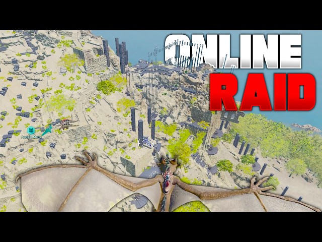 We're exploiting a glitch in their base to raid them