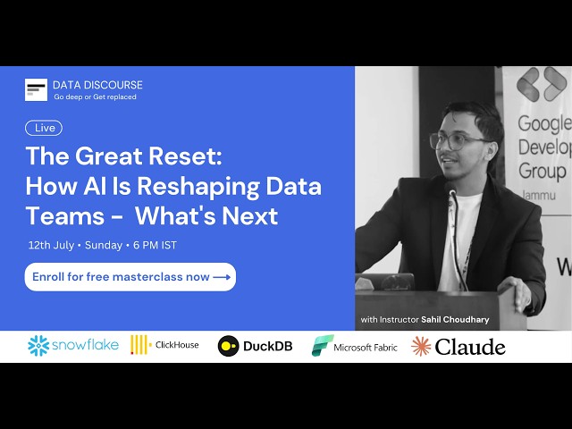 The Great Reset: How AI is reshaping Data Teams