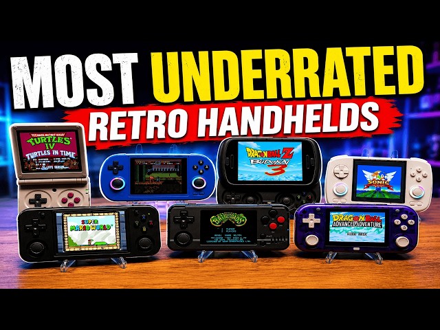Most Underrated Retro Handhelds