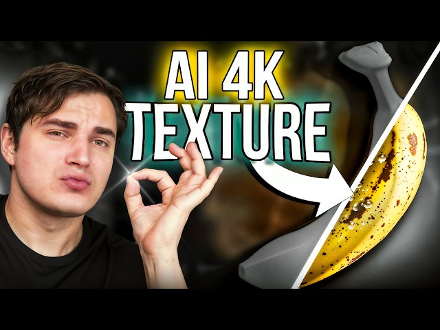 AI Generates INSANELY Detailed 4K Textures - YVO3D