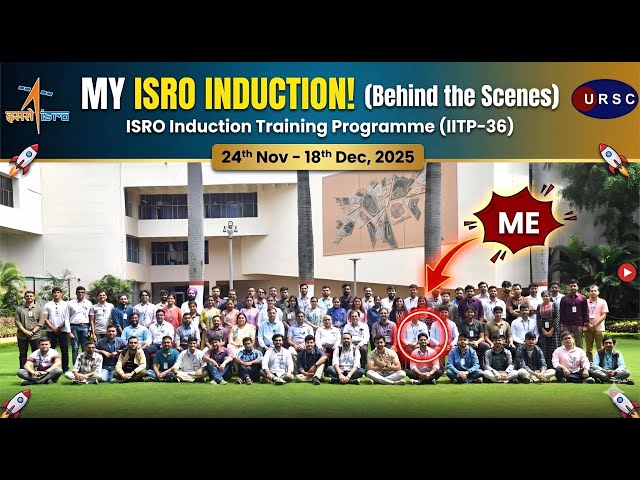 What ISRO Induction Training is Really Like 🚀  | Jolly Scientist