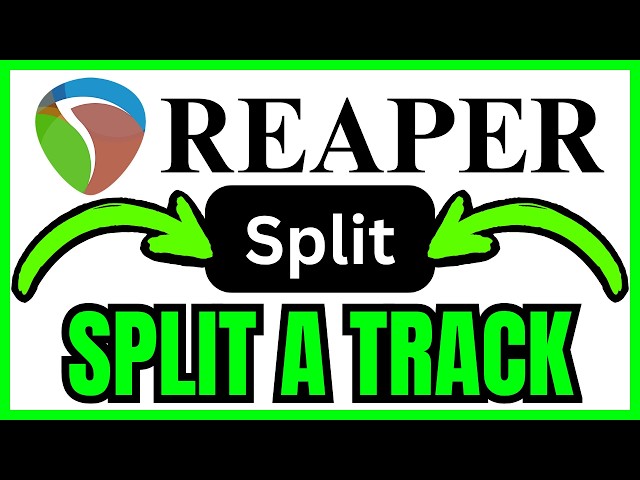 How To SPLIT A TRACK In REAPER (QUICK & EASY) 2026