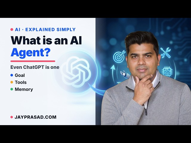 What Is an AI Agent? Simple Explanation with a ChatGPT Example (2026)