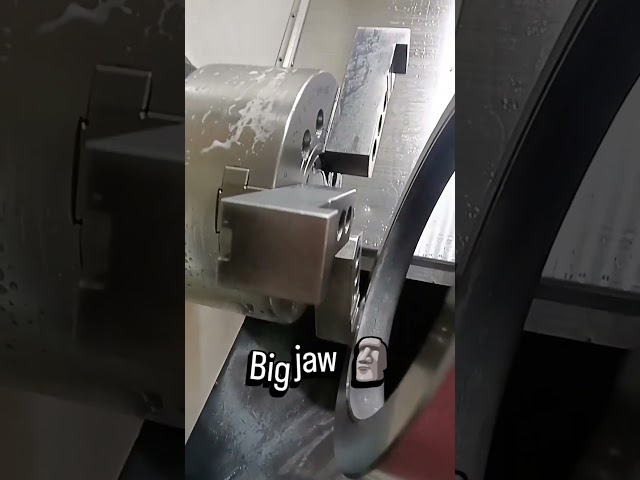 big jaw setting video CNC PROGRAMMING AND PROCESSING VIDEO #cncsoftware #manufacturingengineering