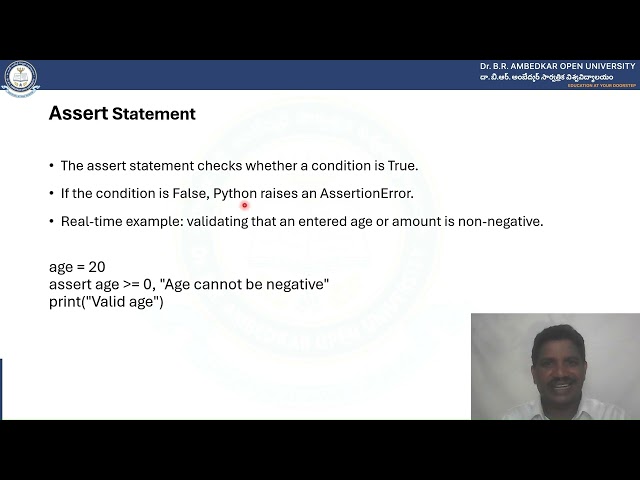 Programming with Python:Unit-3: Control Statements in Python