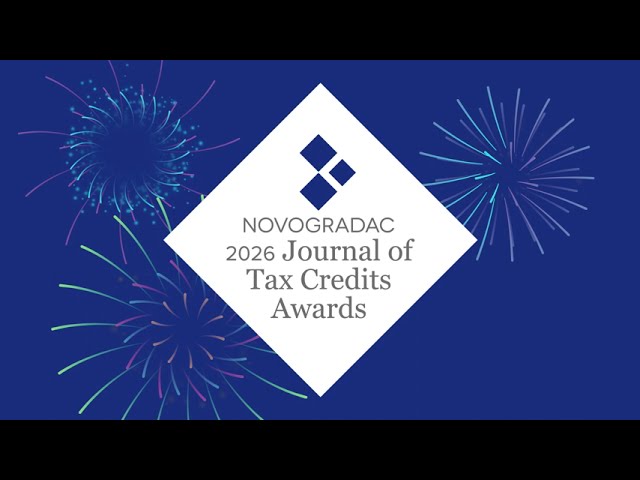 2026 Novogradac Journal of Tax Credits Awards: Nominations Now Open!