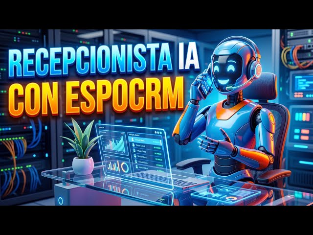 Crea tu Recepcionista Telefónica IA con EspoCRM, Gemini y LiveKit