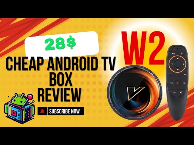 🔥 VONTAR W2 ATV Android TV Box con Android TV 11,4K a 60 fps, WiFi dual y BT4.0: ¡Desempaquetado ...