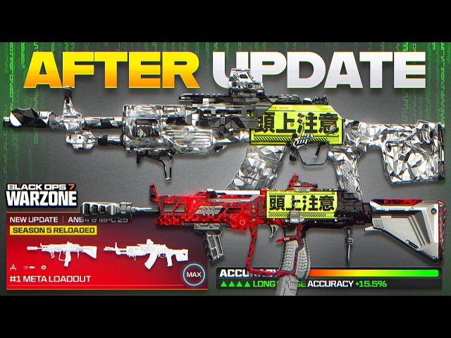 the *NEW* BEST WARZONE META LOADOUT after UPDATE! (Season 5 Reloaded)