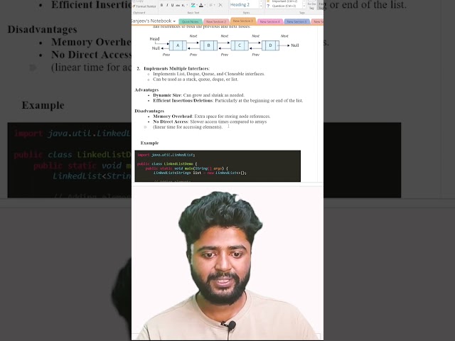 LinkedList in Java: Interview Questions & Concepts Explained #codewithsagesyntax #softwareengineer