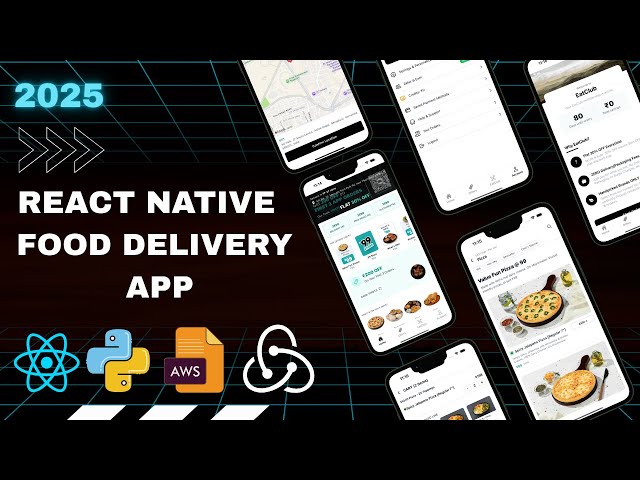 🔴 Let's build a Full Stack Food Delivery App with REACT NATIVE using Amazon AWS and FAST API PART 2