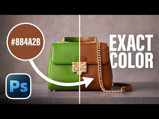 2 Ways to Apply EXACT Color Perfectly in Photoshop!