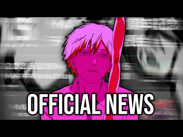 HUGE CHAINSAW MAN MOVIE/SEASON 2 NEWS JUST DROPPED! | MAPPA 15th Anniversary Event
