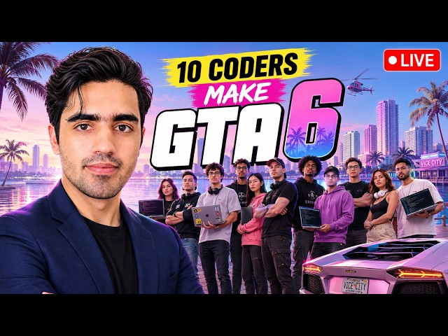 🔴LIVE - Make GTA 6 using free models (Competition)