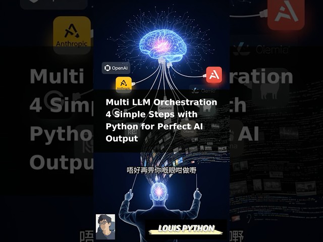 🚀 Python & Open WebUI: Master Multi-LLM Orchestration for AI Agents! #MultiLLMO