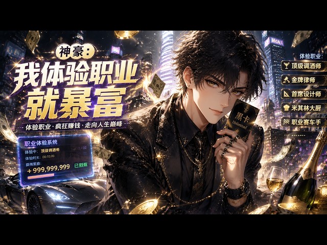【MULTI SUB】📢《神豪：我體驗職業就暴富》 00后男主林逸被无良上司欺压而怒炒领导鱿鱼，意外激活“暴富系统”可以体验无数职业，获得丰厚回报。#搞笑 #男频 #神豪
