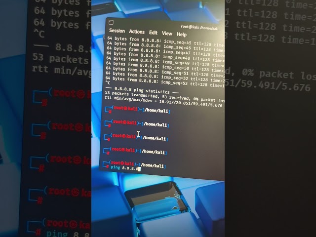 How to ping in Kali Linux? #coding #networkdiscovery