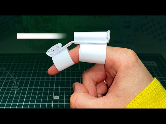 Origami WEAPON That Shoots! Homemade Paper Gun