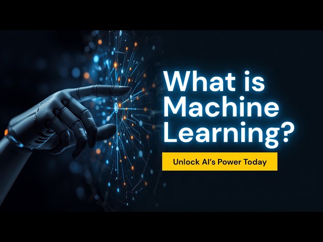 WHAT IS MACHINE LEARNING | InterviewDOT
