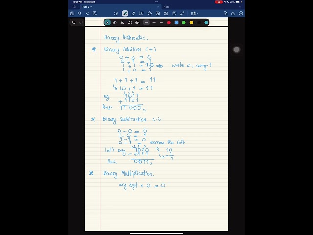 Binary Arithmetic