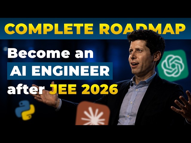🔥How to Become an AI Engineer after JEE 2026 #iit #jee