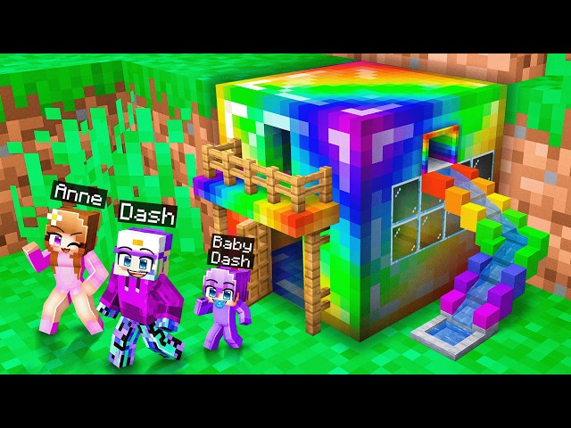 Dash Survives 100 Days inside OP Block in Minecraft…
