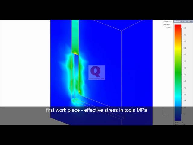 QForm3D Forging Simulation
