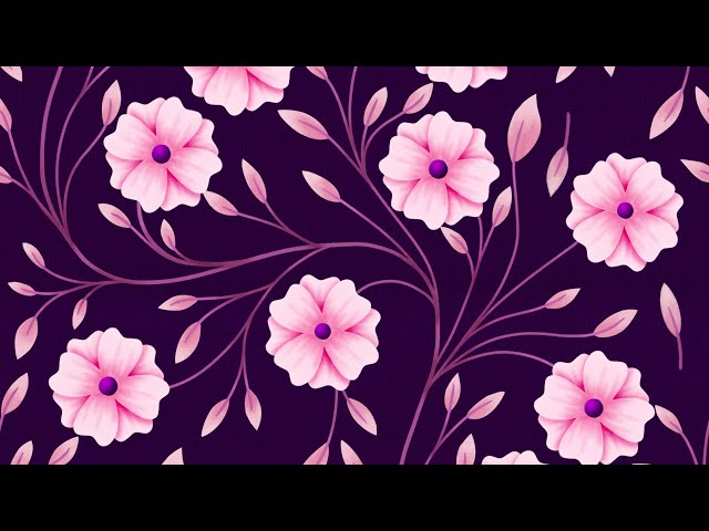 Surface Pattern Design for Beginners | The EASIEST WAY to Create Floral Patterns