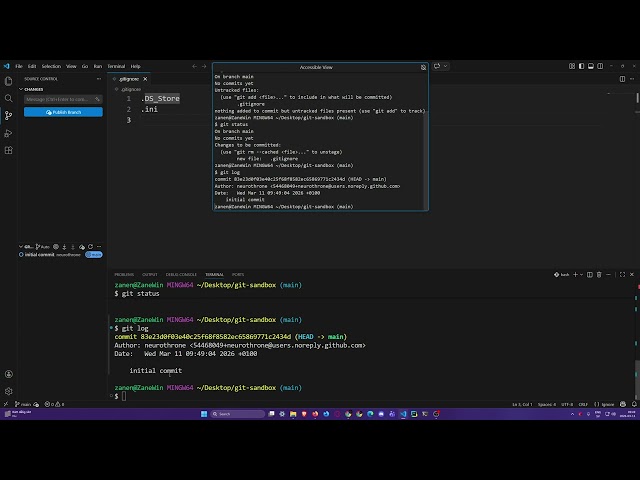 Python for AI - Week 4.2 - Git Basics: Git in VS Code