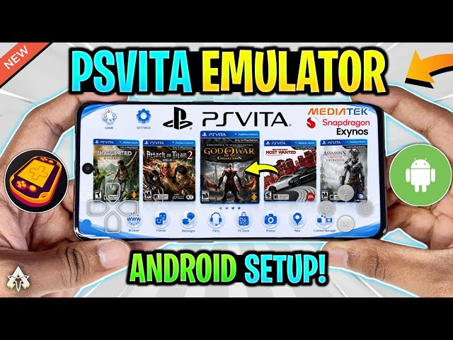 NEW 🔥 PSVITA EMULATOR FOR ANDROID - VITA3K+ FULL SETUP & SETTINGS | PLAY PS VITA GAMES ON MOBILE!