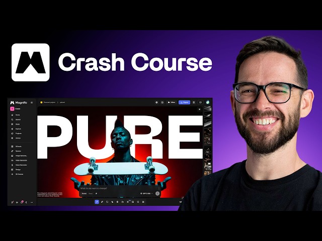 Creating Stunning AI website visuals (Magnific Crash Course)