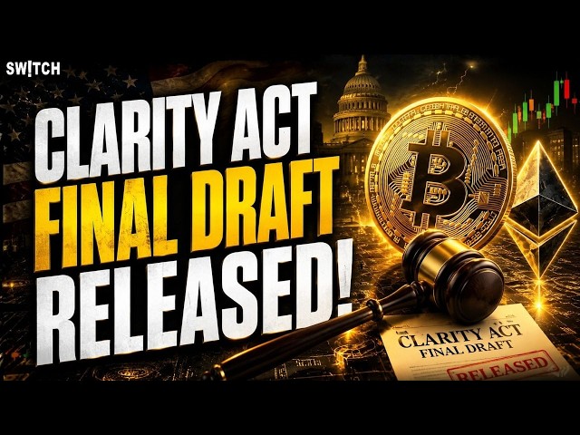 Crypto Market Pulse: Clarity Act Final Draft Released!। Top News of The Day। Powered by CoinSwitch