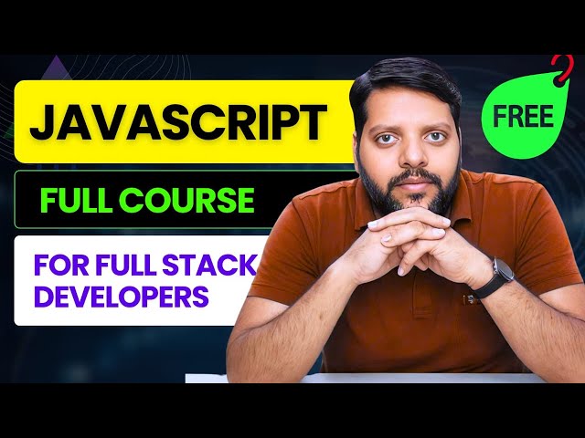 JavaScript Full Course 2025 🚀   From Basics to Advanced For  NET Developers