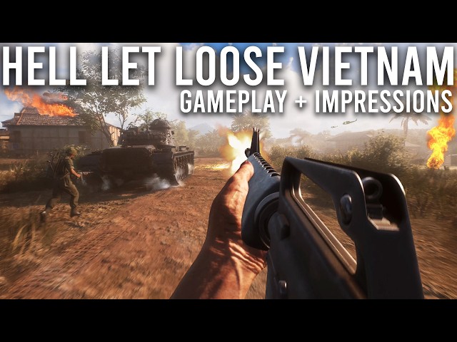 Hell Let Loose Vietnam Gameplay and Impressions...