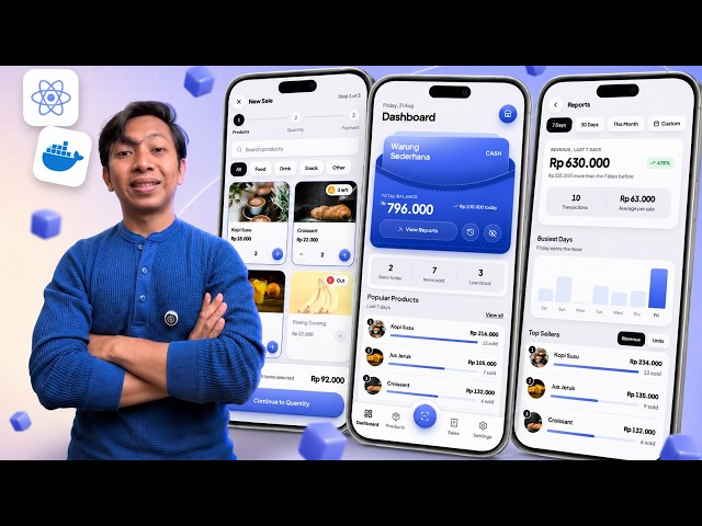 Digital Cashier Project Demo: React 19 Class for Beginners BuildWithAngga