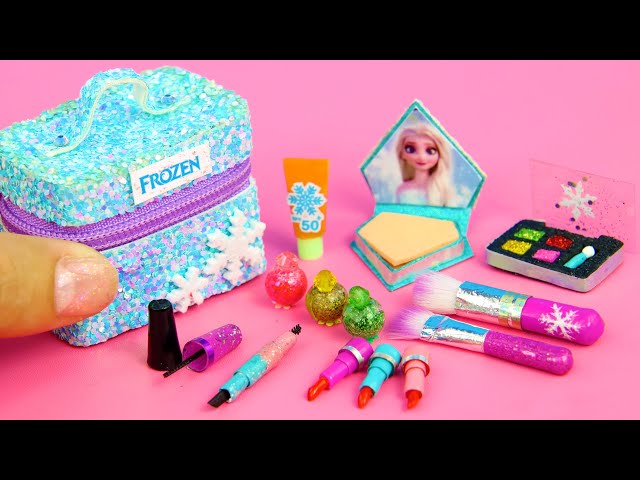 15 DIY Elsa Makeup Miniatures