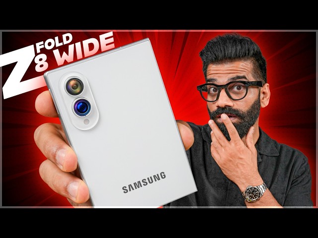 Samsung Galaxy Z Fold 8 Wide First Look - Game Changer!🔥🔥🔥