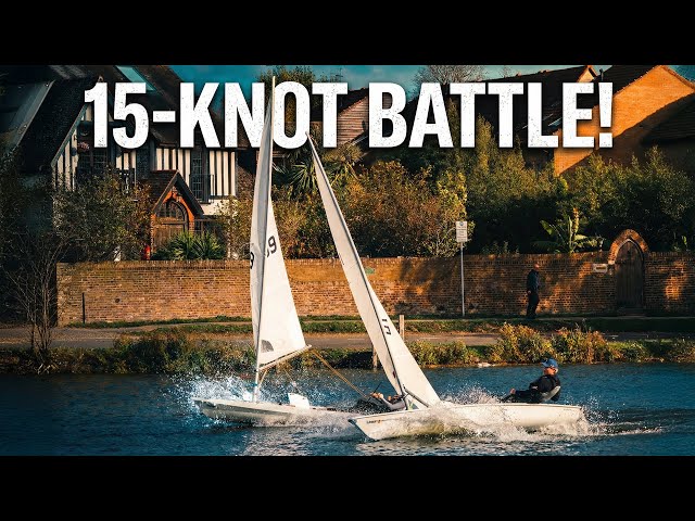 ILCA 7 Thames Racing in 15 Knots | 19 Boats, Intense Battles & a Clear Victory