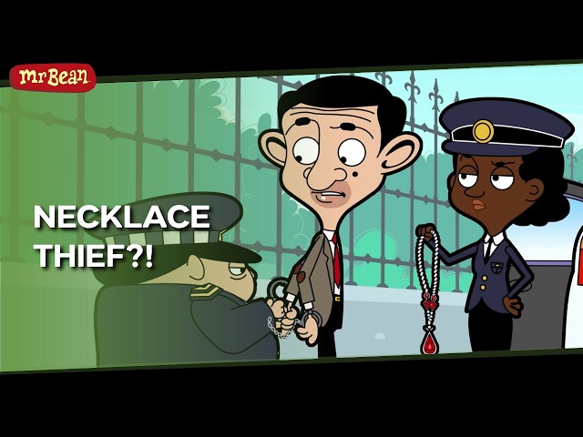Police Think Mr Bean STOLE the Necklace! | Mr Bean - Cartoons for Kids